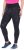 Ulla Popken Quick Drying Flower Print Leggings Black - Τζιν & Παντελόνια για Γυναίκες σε Μεγάλες Μεγέθη – Plus Size - 