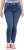 Ulla Popken Drawstring Jeggings Blue - Τζιν & Παντελόνια για Γυναίκες σε Μεγάλες Μεγέθη – Plus Size - 