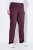 Ulla Popken Thermal Stretch Fit Mony Pants Aubergine - Τζιν & Παντελόνια για Γυναίκες σε Μεγάλες Μεγέθη – Plus Size - 