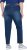 Ulla Popken Versatile Zip Off Leg Quick Dry Stretch Pants Navy Blue - Τζιν & Παντελόνια για Γυναίκες σε Μεγάλες Μεγέθη – Plus Size - 
