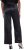 Ulla Popken Rhinestone Detail Comfort Waist Pants Black - Τζιν & Παντελόνια για Γυναίκες σε Μεγάλες Μεγέθη – Plus Size - 