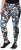 Ulla Popken Quick Drying Botanical Print Sport Leggings Black - Τζιν & Παντελόνια για Γυναίκες σε Μεγάλες Μεγέθη – Plus Size - 