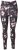 Ulla Popken Abstract Print Quick Dry Sports Leggings Black - Τζιν & Παντελόνια για Γυναίκες σε Μεγάλες Μεγέθη – Plus Size - 