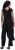 Ulla Popken Draped Sleeveless Glitter Jumpsuit Navy - Τζιν & Παντελόνια για Γυναίκες σε Μεγάλες Μεγέθη – Plus Size - 
