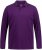 JP1880 Polo Shirt Long Sleeve Pique Purple - Πόλο μπλουζάκια - Aνδρικά μπλουζακια πολο μεγάλα μεγέθη