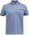D555 Talbot Pique with Jacquard Collar Polo Shirt Blue - Πόλο μπλουζάκια - Aνδρικά μπλουζακια πολο μεγάλα μεγέθη