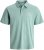 Jack & Jones Brandon Short Sleeve Polo Turquoise - Πόλο μπλουζάκια - Aνδρικά μπλουζακια πολο μεγάλα μεγέθη