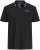 Jack & Jones Blaze Short Sleeve Polo Black - Πόλο μπλουζάκια - Aνδρικά μπλουζακια πολο μεγάλα μεγέθη