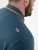 D555 Harvey Pique with Jacquard Collar & Cuffs Polo Teal - Πόλο μπλουζάκια - Aνδρικά μπλουζακια πολο μεγάλα μεγέθη