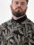 D555 Palmer Leaf Printed Jacquard Collar & Cuff Chest Pocket Polo Black - Πόλο μπλουζάκια - Aνδρικά μπλουζακια πολο μεγάλα μεγέθη