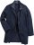Boston Park Coat Two-Tone Wool Mix Navy - Μπουφάν - Aνδρικά μπουφαν μεγάλα μεγέθη