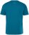 Men Plus T-Shirt Short Sleeve Lagoon Green - Μακό μπλουζάκια - Aνδρικά μπλουζεσ μεγάλα μεγέθη