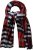 Ulla Popken Be Happy Statement Print Scarf Navy - Αξεσουάρ - 