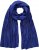 Ulla Popken Virgin Wool Cashmere Mix Scarf Deep Aqua - Αξεσουάρ - 
