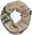Ulla Popken Plaid Infinity Scarf Brown - Αξεσουάρ - 