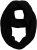 Ulla Popken Teddy Fleece Infinity Scarf Black - Αξεσουάρ - 