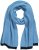 Ulla Popken Two Tone Knit Scarf Light Cornflower - Αξεσουάρ - 