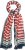 Ulla Popken Mix Stripe Scarf Forest Green - Αξεσουάρ - 