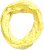 Ulla Popken Striped Infinity Scarf Lemon Yellow - Αξεσουάρ - 