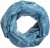 Ulla Popken Patterned Infinity Scarf Blue - Αξεσουάρ - 