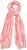 Ulla Popken Tie Dye Striped Scarf Magenta Pink - Αξεσουάρ - 