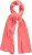 Ulla Popken Muslin Scarf Dark Coral - Αξεσουάρ - 