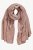 Ulla Popken Heather Knit Wool Blend Scarf Dark Pink - Αξεσουάρ - 