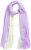 Ulla Popken Fringed Ombre Scarf Pistachio - Αξεσουάρ - 