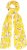 Ulla Popken Lemon Print Scarf Sun Yellow - Αξεσουάρ - 