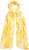 Ulla Popken Circle Print Scarf Yellow - Αξεσουάρ - 