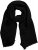 Ulla Popken Pleated Lightweight Scarf Navy - Αξεσουάρ - 