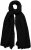 Ulla Popken Pleated Lightweight Scarf Navy - Αξεσουάρ - 