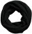 Ulla Popken Knit Infinity Scarf Black - Αξεσουάρ - 