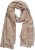 Ulla Popken Silk Scarf Camel - Αξεσουάρ - 