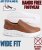 D555 Carlisle 1 D555 Kingsize Hands Free Shoes Dark Tan - Ανδρικά Παπούτσια 40-52 - 