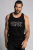 JP1880 AC/DC Graphic Comfort Fit Band Tank Top Black - Μακό μπλουζάκια - Aνδρικά μπλουζεσ μεγάλα μεγέθη