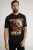 JP1880 Iron Maiden - Number of the Beast Graphic Comfort Fit Band T-Shirt Black - Μακό μπλουζάκια - Aνδρικά μπλουζεσ μεγάλα μεγέθη