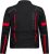 JP1880 Sporty Touring Motorcycle Jacket Black & Red - Ρούχα μοτοσικλέτας σε μεγέθη plus size - Ρούχα μηχανής σε μεγάλα μεγέθη για άνδρες