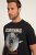 JP1880 Scorpions Blackout Graphic Comfort Fit Band T-Shirt Black - Μακό μπλουζάκια - Aνδρικά μπλουζεσ μεγάλα μεγέθη