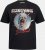 JP1880 Scorpions Blackout Graphic Comfort Fit Band T-Shirt Black - Μακό μπλουζάκια - Aνδρικά μπλουζεσ μεγάλα μεγέθη