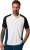 JP1880 FLEXNAMIC® QuickDry Tennis Polo Black-White-Blue - Αθλητικά ρούχα & Outdoor - Aθλητικα ρούχα μεγάλα μεγέθη ανδρικά