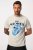 JP1880 Rolling Stones Graphic Comfort Fit Band T-Shirt Light Grey - Μακό μπλουζάκια - Aνδρικά μπλουζεσ μεγάλα μεγέθη