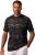 JP1880 QuickDry Graphic Print Tennis T-Shirt Black - Αθλητικά ρούχα & Outdoor - Aθλητικα ρούχα μεγάλα μεγέθη ανδρικά