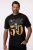 JP1880 AC/DC Graphic Band T-Shirt Black - Μακό μπλουζάκια - Aνδρικά μπλουζεσ μεγάλα μεγέθη