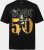 JP1880 AC/DC Graphic Band T-Shirt Black - Μακό μπλουζάκια - Aνδρικά μπλουζεσ μεγάλα μεγέθη