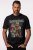 JP1880 Iron Maiden Eddie Attack Band T-Shirt Black - Μακό μπλουζάκια - Aνδρικά μπλουζεσ μεγάλα μεγέθη
