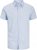 Jack & Jones Breeze Linen Blend Short Sleeve Shirt Chambray Blue - Πουκάμισα - Aνδρικά πουκαμισα μεγαλα μεγάλα μεγέθη