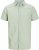 Jack & Jones Breeze Linen Blend Short Sleeve Shirt Iceberg Green - Πουκάμισα - Aνδρικά πουκαμισα μεγαλα μεγάλα μεγέθη