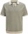Jack & Jones Ceaston Knit Short Sleeve Sweater Vetiver - φούτερ/Φούτερ με κουκούλα - φούτερ/Φούτερ με κουκούλα ανδρικά μεγάλα μεγέθη 