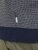 Jack & Jones Ceaston Knit Short Sleeve Sweater Grey/Blue - φούτερ/Φούτερ με κουκούλα - φούτερ/Φούτερ με κουκούλα ανδρικά μεγάλα μεγέθη 
